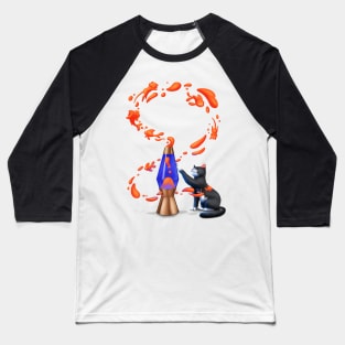 Lava life Baseball T-Shirt